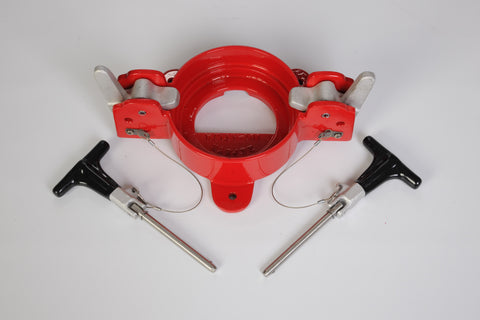 Flush Mounted Holder for 4.5 threaded couplings- Travel-Lok 102TLFM