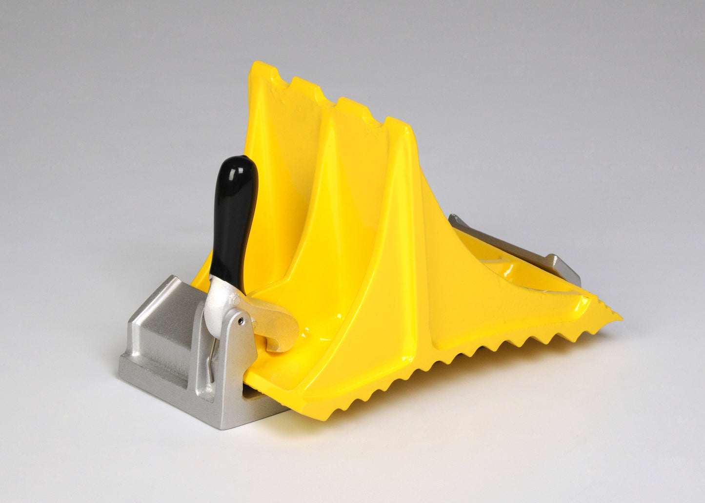 Zephyrs wheel chock in its custom holder