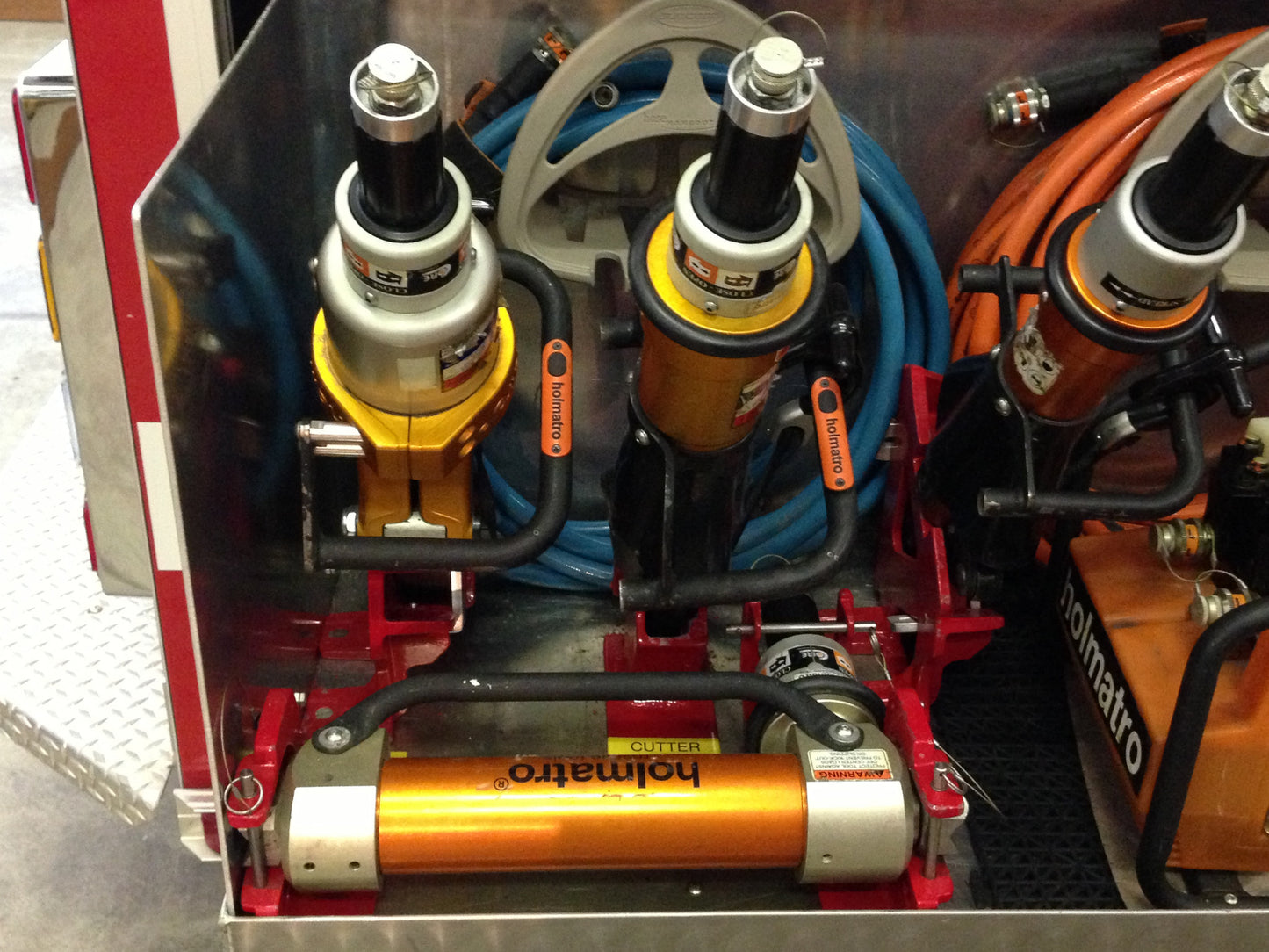 Rescue tool Mounting Brackets