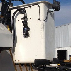 #87 Spring Loaded Hand Tool Clamp - Plastisol Coated Vertical Mount