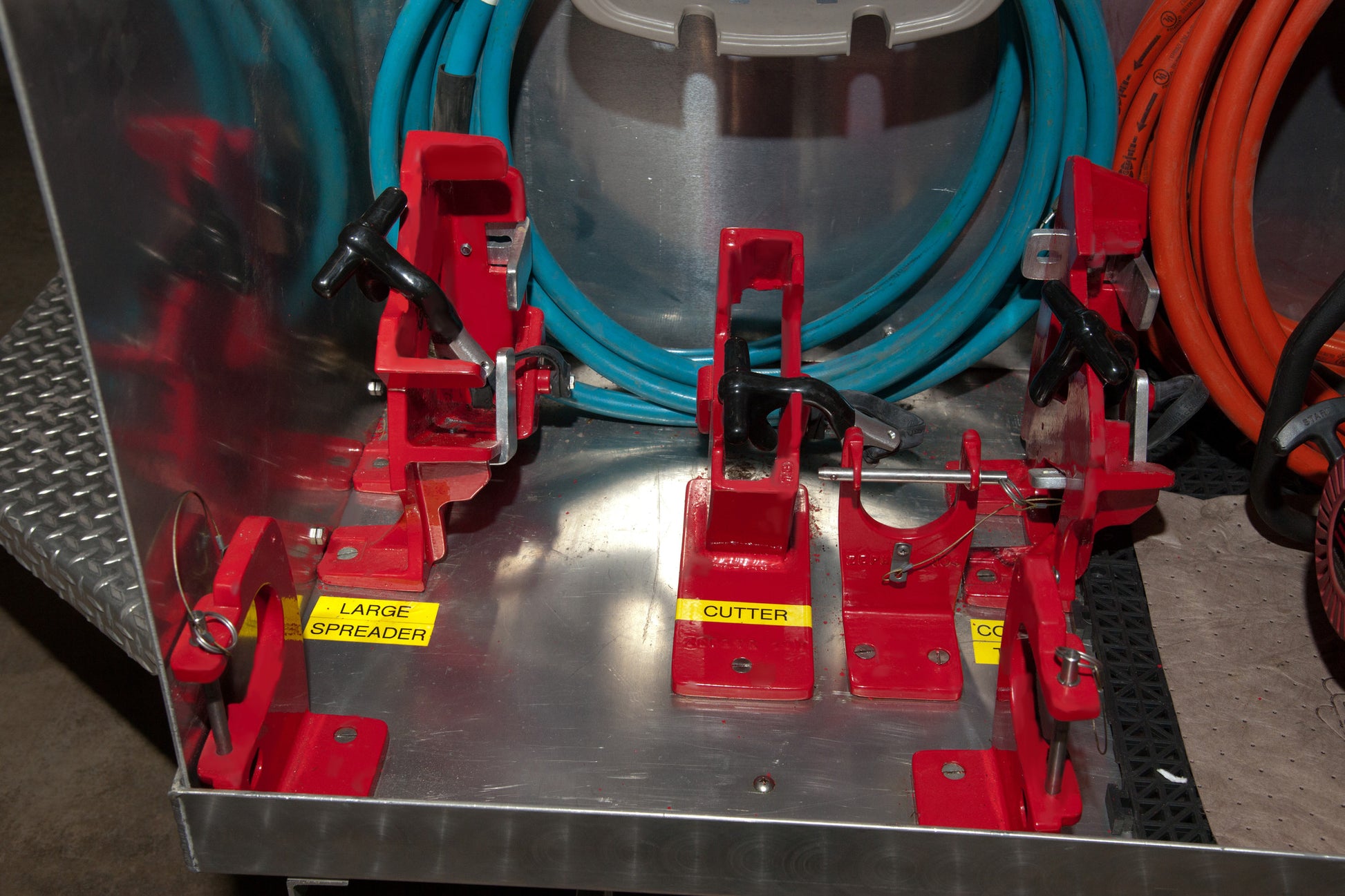 Fire Truck rescue tools