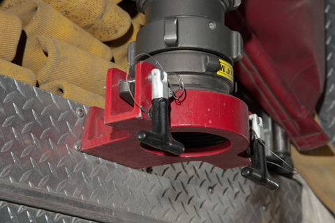 Hydrant Preconnect- Travel-Lok Hydrant Ready Holder for 4.5 threaded couplings #102